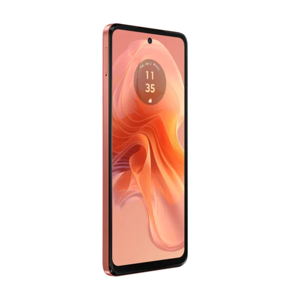 ⁦هاتف Motorola G04s LTE Tigerlily/Orange Sunrise ثنائي الشريحة 4 جيجابايت+128 جيجابايت⁩ - الصورة ⁦4⁩