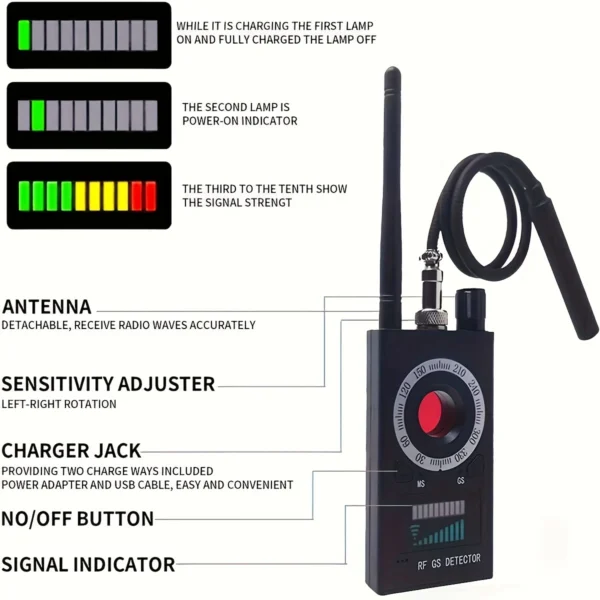 ⁦مُكتشف الكاميرا الخفية، حماية الخصوصية، مُكتشف GPS، إصدار مُحسّن⁩ - الصورة ⁦2⁩